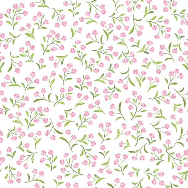 Çiçeklerle kusursuz desen