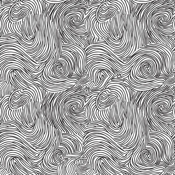Krouživým pohybem doodle vzorek. — Stock fotografie