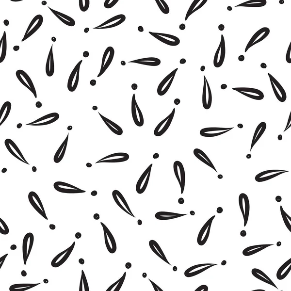 Modèle sans couture point d'exclamation — Image vectorielle