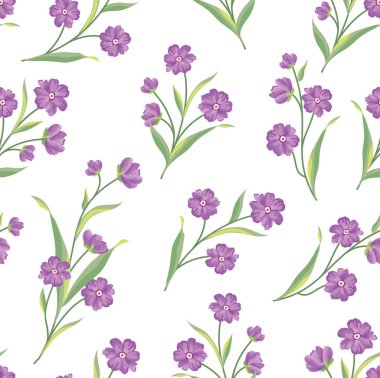 Çiçekler pürüzsüz desen