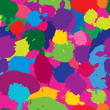 Soyut splash spot seamless modeli.