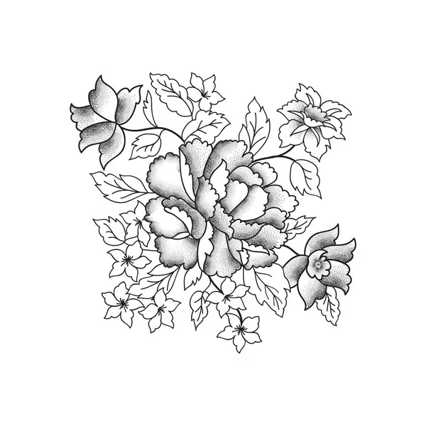 Icône de fleur de jardin — Image vectorielle