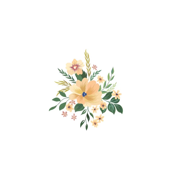 花卉帧模式 — 图库矢量图片