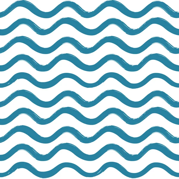 Wavy line ornamental wallpaper