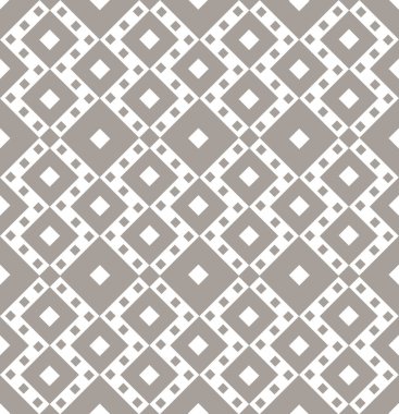 Soyut geometrik süs. Döşeme kare şekilli, pürüzsüz desen. Geometrik süs eşyası..