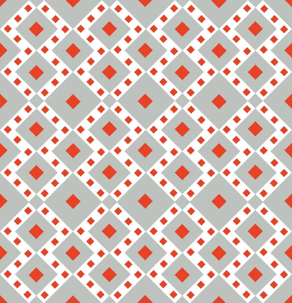 Abstract Geometric Ornament Tile Square Shape Seamless Pattern Geometrical Ornamental — Stock Photo, Image