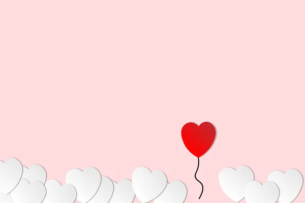 Fond Abstrait Amour Fond Modèle Amour — Image vectorielle