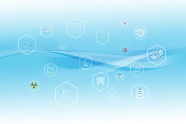 sağlık soyut arkaplanı üzerine yumuşak bağ