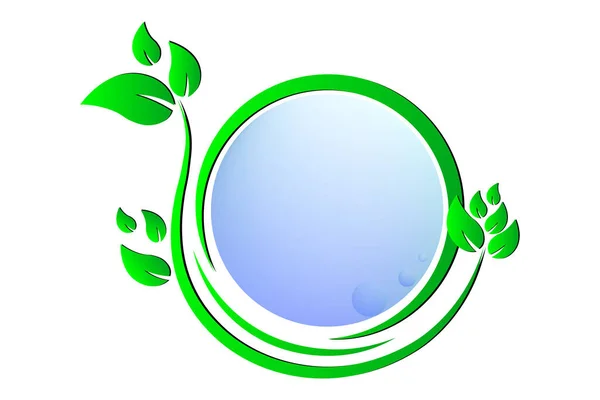 Concepto Energía Verde Mundo Verde Eco Friendly — Vector de stock