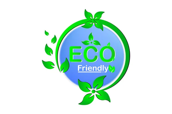 Conceito Energia Verde Mundo Verde Eco Friendly —  Vetores de Stock