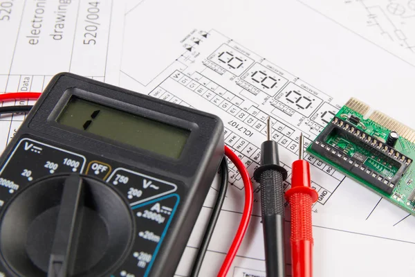 elektrik mühendisliği çizimleri, elektronik yönetim kurulu ve dijital mu