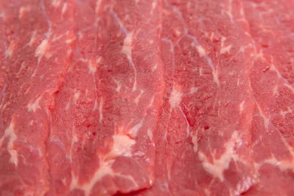 Мясо Сырой Говядины — стоковое фото