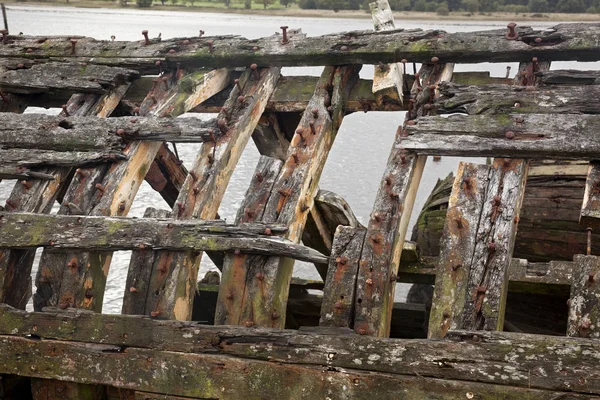 Shipwreck. Bowling, Scotland — Stock Photo, Image