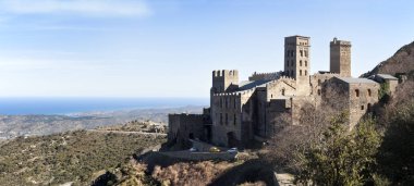 Sant Pere de Rodes Benedictine Manastırı. Girona