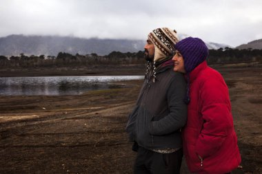 Tsunami işareti. Şili