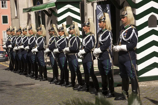 里斯本的警卫。葡萄牙 — 图库照片