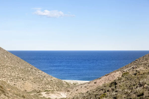 Horizon in Cabo de Gata Natural park — Stock Photo, Image