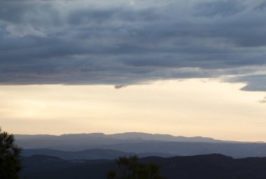 Günbatımı La Picosa tepe