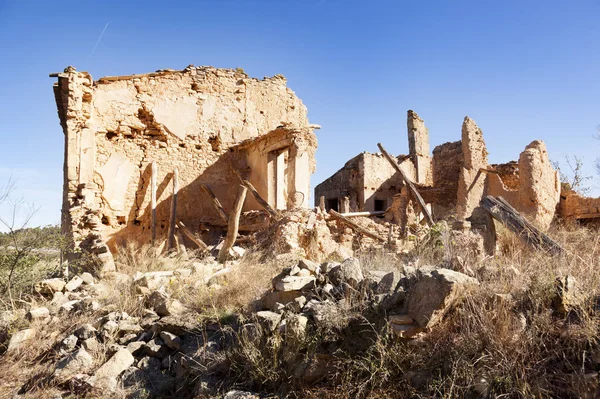 Terk edilmiş, Aragon, arka planlar, güzellik, güzellik doğada, sivil — Stok fotoğraf