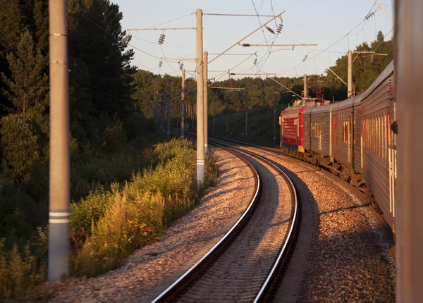 Transsibiriska järnvägen — Stockfoto