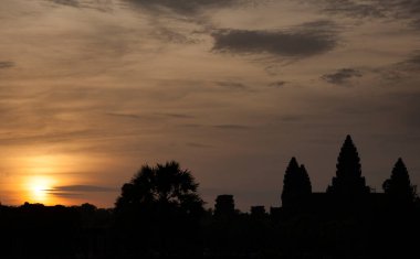 Angkor Wat 'ın panoramik görünümü