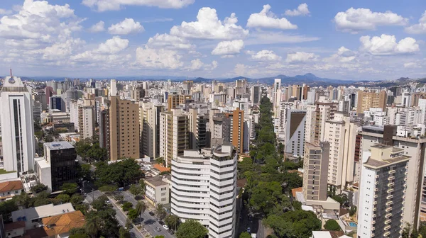 Vista Aerea Belo Horizonte Minas Gerais Brasil Filmagem Aérea Belo — Fotografia de Stock