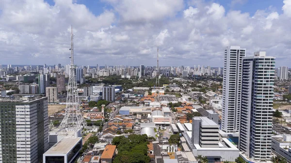 Vista Aerea Recife Pernambuco Brasil Filmagem Aérea Recife Brasil — Fotografia de Stock