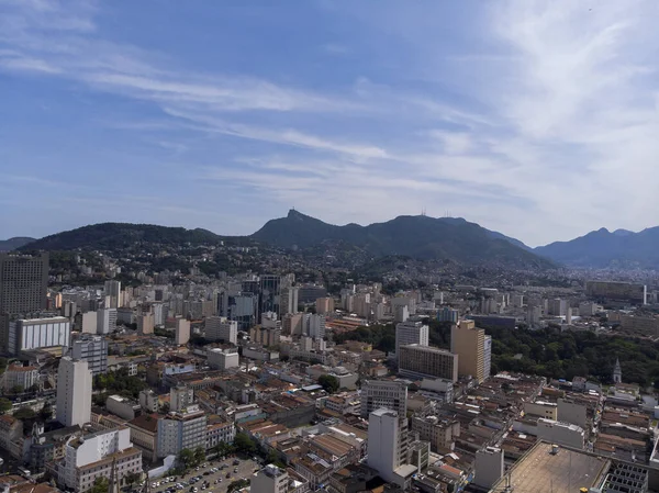 Vista Aerea Rio Janeiro Brasil Filmagem Aérea Rio Janeiro Brasil — Fotografia de Stock