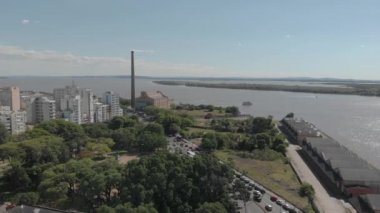 Vista aerea de Porto Alegre - Rio Grande do Sul - Brasil // Aerial Footage Porto Alegre Brazil