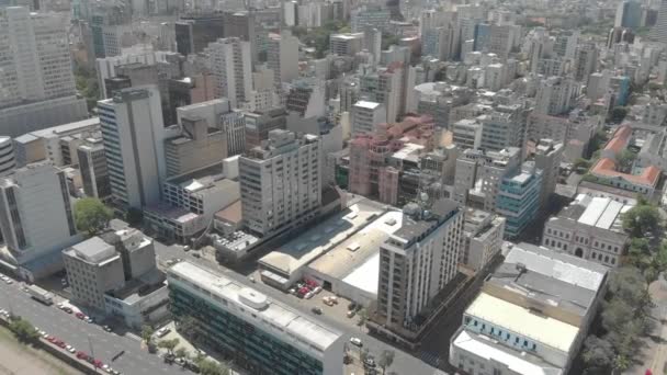 Vista Aerea Porto Alegre Rio Grande Sul Brasile Filmati Aerei — Video Stock