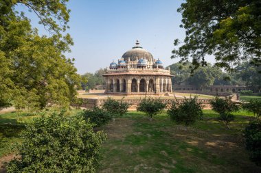 Isa Han 's Garden Tomb, Humayan' ın Yeni Delhi 'deki mezarının bir parçası.