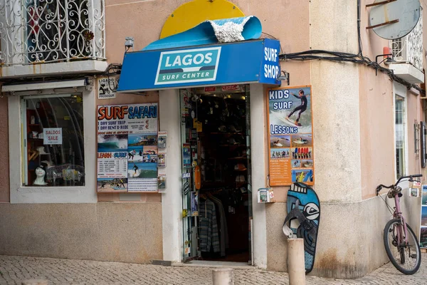 Lagos, Portugal - 22 de enero de 2020: Exterior del Surf C de Lagos — Foto de Stock