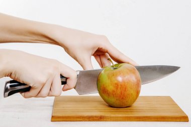 Sebze ve meyve yağmur. Meyve ve sebze kesme.