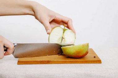 Sebze ve meyve yağmur. Meyve ve sebze kesme.