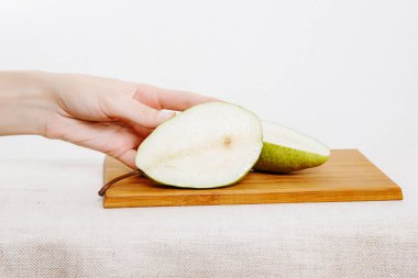 Sebze ve meyve yağmur. Meyve ve sebze kesme.