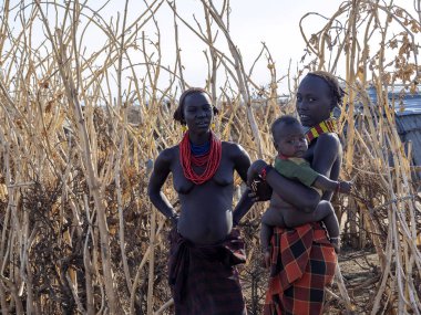 Omo Nehri, Kabile Dassanech, 11 Mayıs 2019, Dassanech köyünde ücret alındıktan sonra özgürce fotoğraf çekebilirsiniz, 11 Mayıs 2019, Kabile Dassanech, Omo Nehri, Etiyopya
