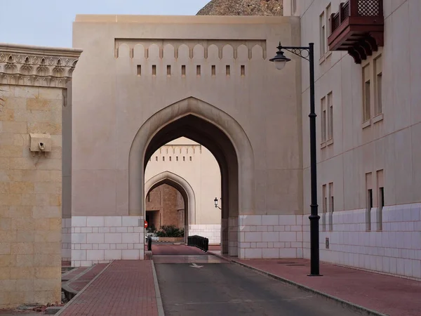 Kilátás Palace Muscat Omán — Stock Fotó