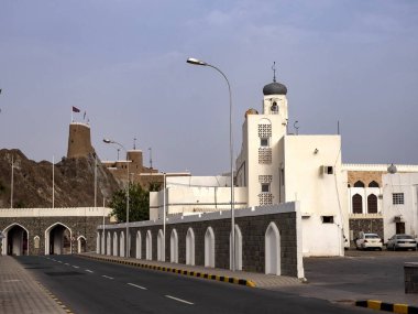 Al Jalali kalesi, Muscat, Umman manzarası