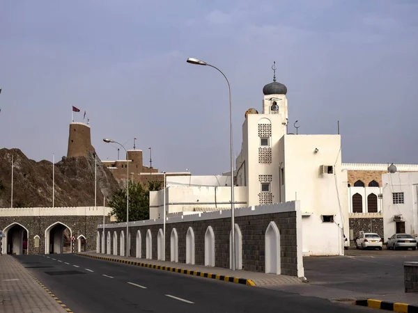 Blick Auf Die Festung Dschalali Maskat Oman — Stockfoto