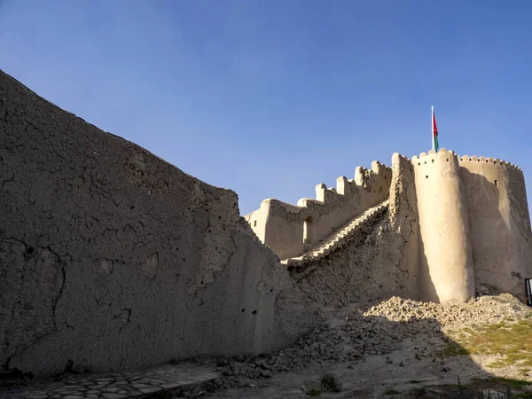 Стіни Форту Аль Хазін Півночі Оману — стокове фото