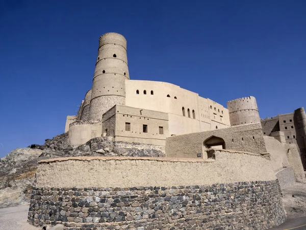 Büyük Bahla Kalesi Yeniden Inşa Edildi Umman — Stok fotoğraf