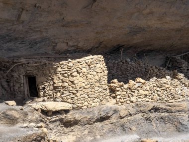 Nakhr Büyük Kanyonu Jebel Shams 'ın dünyanın en güzel kanyonu olduğu söylenir. Umman.
