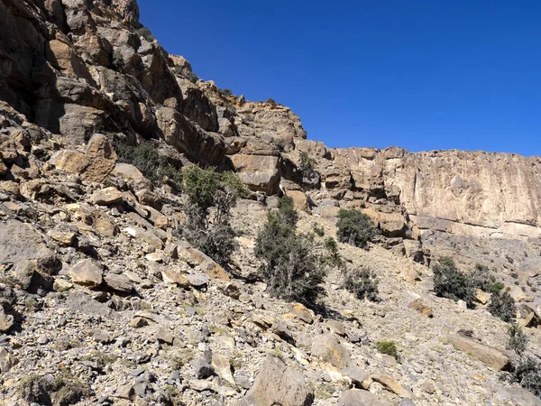 Nakhr Grand Canyon Jebel Shams Azt Mondják Hogy Legszebb Kanyon — Stock Fotó