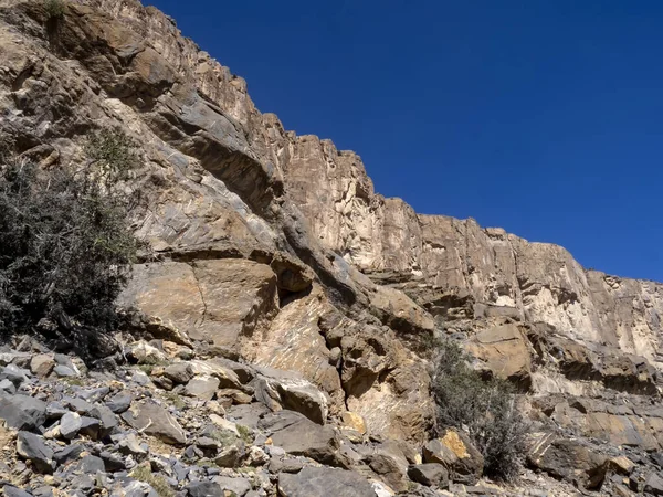 Dice Que Gran Cañón Nakhr Jebel Shams Cañón Más Hermoso — Foto de Stock