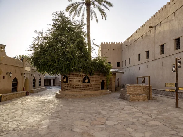 Nizwa Eski Ummani Şehirlerinden Biri Falaj Kalesi Umman — Stok fotoğraf