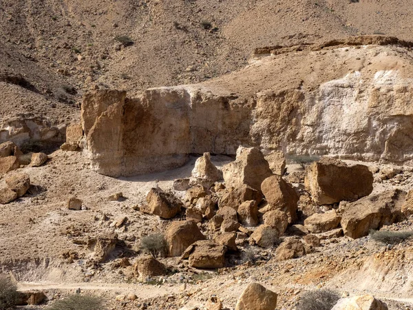 Rocks Valleys Mountain Landscape Northern Oman — Stock Photo, Image