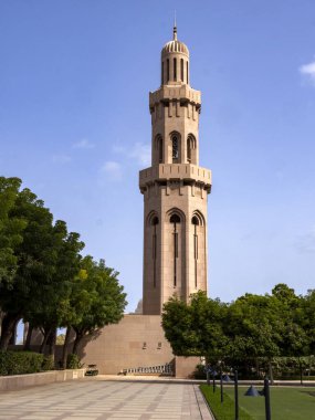 Sultan Qaboos 'un minareleri Büyük Cami, Muscat Umman