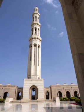 Sultan Qaboos 'un minareleri Büyük Cami, Muscat Umman