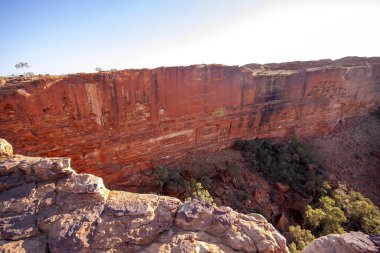Büyük Vadi 'nin, Krallar Kanyonu' nun inanılmaz kaya oluşumları. Avusturalya
