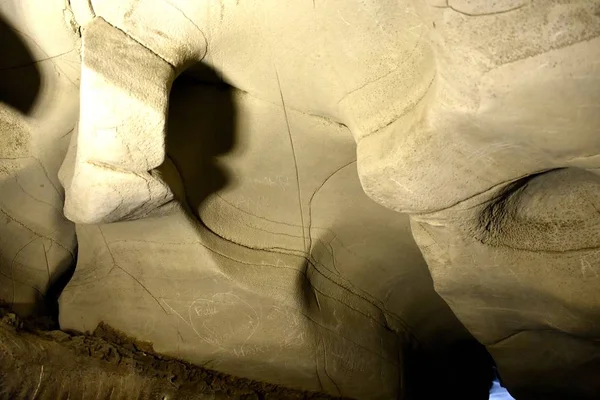 A cave situated at Belum, Kurnool AP in India — Stock Photo, Image